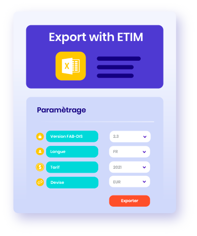 Exporter automatiquement ses données produits sous le format EIM